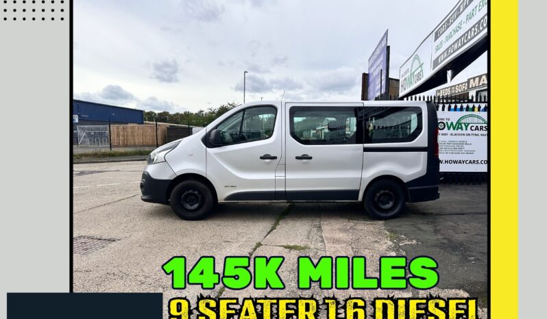 
								9 SEATER_1.6 Diesel_Manual 2015 Renault Traffic_7m MOT_145k Miles_x2 Keys_Bargain PRICE full									