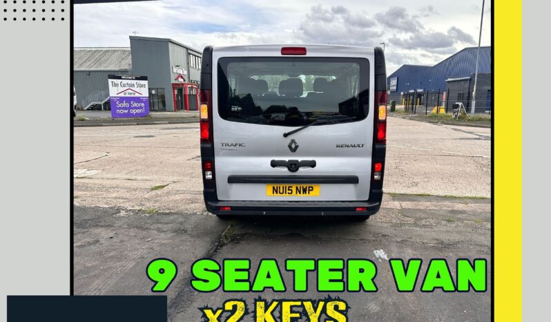 
								9 SEATER_1.6 Diesel_Manual 2015 Renault Traffic_7m MOT_145k Miles_x2 Keys_Bargain PRICE full									