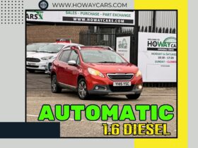 ✅AUTOMATIC_1.6 Diesel✅2015 Peugeot 2008_£20 Tax_06m MOT_87k Miles_Bluetooth_P-Snsrs_
