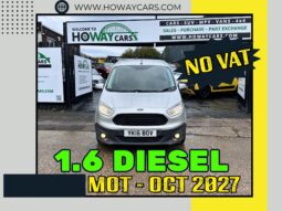 ✅ 1.5 Diesel-Manual ✅ 2016 Ford Transit Courier_12m MOT_98k Miles_Sat-Nav_B’tooth_ P-Snsrs_NO VAT