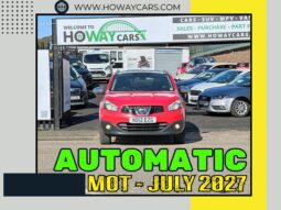 ✅AUTOMATIC_1.6 Petrol✅ 2012 Nissan Qashqai_09m MOT_96k Miles_Service History_New CVT_Sat-Nav_360 Cam_x2 Keys_ 3months Warranty*