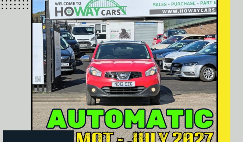 
								✅AUTOMATIC_1.6 Petrol✅ 2012 Nissan Qashqai_09m MOT_96k Miles_Service History_New CVT_Sat-Nav_360 Cam_x2 Keys_ 3months Warranty* full									