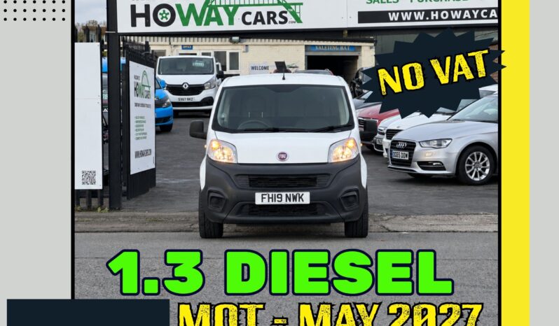 
								✅1.3 Diesel-Manual✅2019 Fiat Fiorino Crew Cab 5 Seats_54k Miles_08m MOT_Srvc Hstry_ULEZ Free_3m Warranty_NO VAT full									