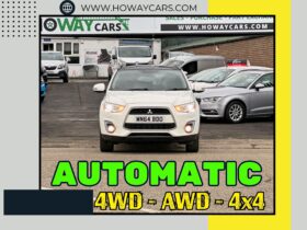 ✅AUTOMATIC 4WD✅2.2 DIESEL 2014 Mitsubishi ASX_10m MOT_109k Miles_Luxury Specs_Full Options_x2 Keys_3 month Warranty*