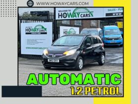 ✅AUTOMATIC 1.2 Petrol✅2012 Nissan Note_07m MOT_78k Miles_Sat-Nav_B’tooth_HD Rev Camera_x2 Keys_Japan Import Quality @ Bargain Price.