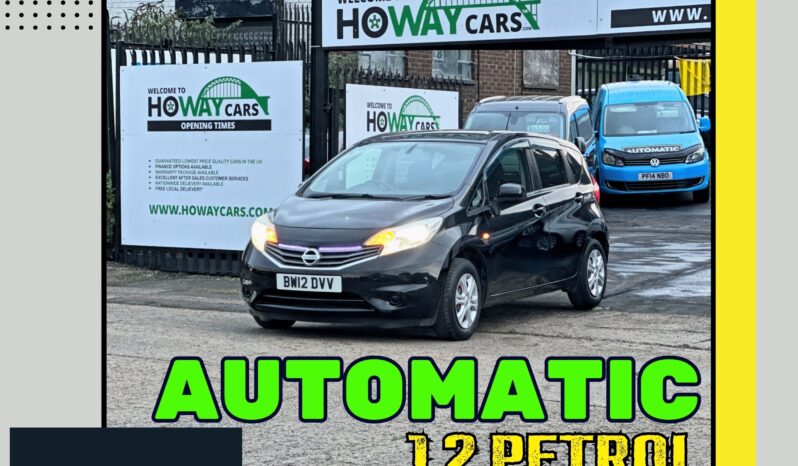 
								✅AUTOMATIC 1.2 Petrol✅2012 Nissan Note_07m MOT_78k Miles_Sat-Nav_B’tooth_HD Rev Camera_x2 Keys_Japan Import Quality @ Bargain Price. full									