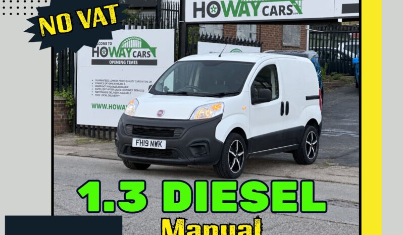 
								✅1.3 Diesel-Manual✅2019 Fiat Fiorino Crew Cab 5 Seats_54k Miles_08m MOT_Srvc Hstry_ULEZ Free_3m Warranty_NO VAT full									
