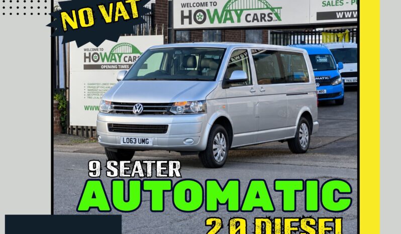 
								✅AUTOMATIC 2.0 Diesel✅LWB 9 SEATER Bus_2014 VW Transporter Shuttle _12m MOT_211k Miles_Full Leather_NO VAT full									