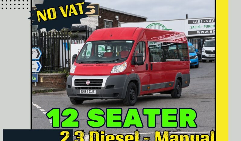 
								✅12 SEATER – XLWB Bus✅2014 Fiat Ducato 2.3 Diesel_40k Miles_Mobility Ramp_NO VAT full									