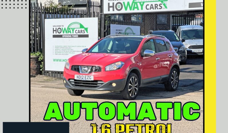 
								✅AUTOMATIC_1.6 Petrol✅ 2012 Nissan Qashqai_09m MOT_96k Miles_Service History_New CVT_Sat-Nav_360 Cam_x2 Keys_ 3months Warranty* full									
