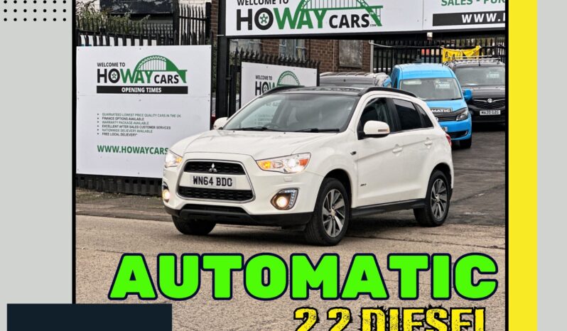 
								✅AUTOMATIC 4WD✅2.2 DIESEL 2014 Mitsubishi ASX_10m MOT_109k Miles_Luxury Specs_Full Options_x2 Keys_3 month Warranty* full									