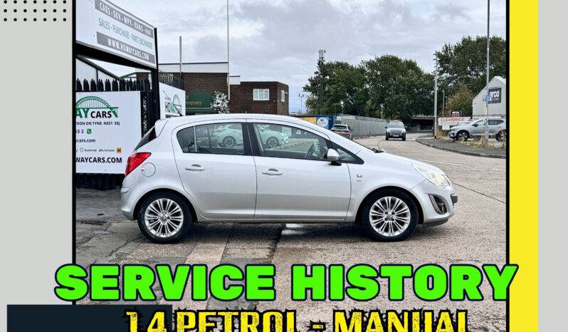 
								✅1.4 Petrol-Manual✅2012 Vauxhall Corsa_12m MOT_82k Miles_Service Hstry@Bargain Price full									
