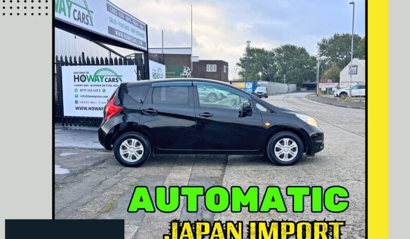 
								✅AUTOMATIC 1.2 Petrol✅2012 Nissan Note_07m MOT_78k Miles_Sat-Nav_B’tooth_HD Rev Camera_x2 Keys_Japan Import Quality @ Bargain Price. full									