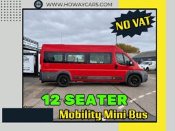 
										✅12 SEATER – XLWB Bus✅2014 Fiat Ducato 2.3 Diesel_40k Miles_Mobility Ramp_NO VAT full									