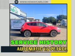 ✅AUTOMATIC_1.6 Petrol✅ 2012 Nissan Qashqai_09m MOT_96k Miles_Service History_New CVT_Sat-Nav_360 Cam_x2 Keys_ 3months Warranty*