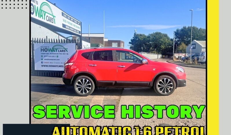 
								✅AUTOMATIC_1.6 Petrol✅ 2012 Nissan Qashqai_09m MOT_96k Miles_Service History_New CVT_Sat-Nav_360 Cam_x2 Keys_ 3months Warranty* full									