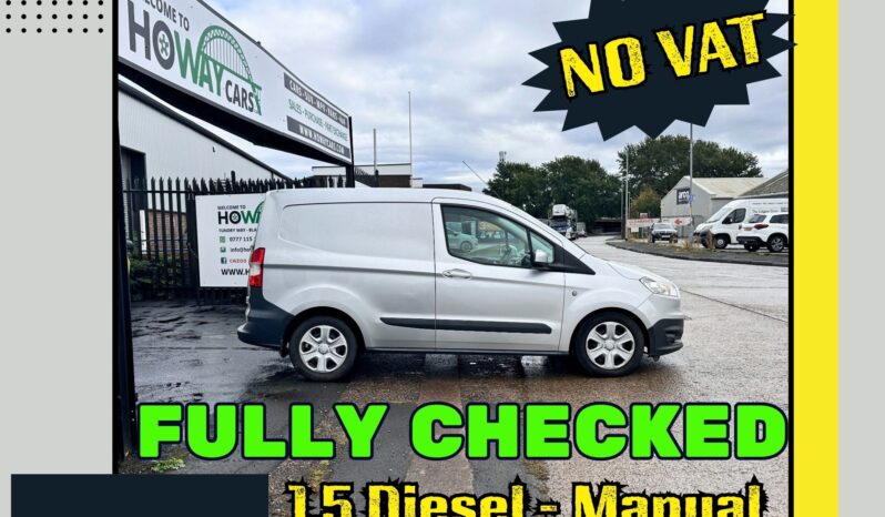 
								✅ 1.5 Diesel-Manual ✅ 2016 Ford Transit Courier_12m MOT_98k Miles_Sat-Nav_B’tooth_ P-Snsrs_NO VAT full									