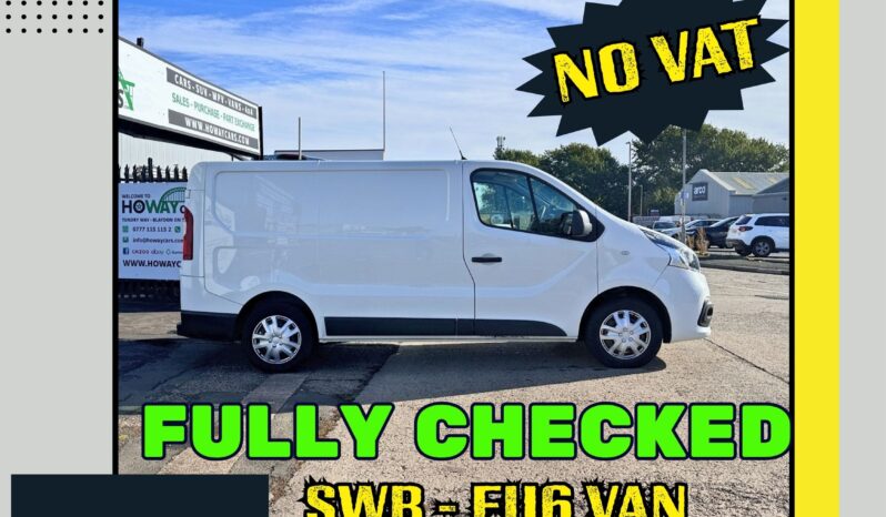 
								✅1.5 Diesel-Manual✅2017 Renault Trafic SWB-ULEZ Free_07m MOT_95k Miles_B’tooth_Parking Sensors_3 months Warranty*_ No VAT_ full									