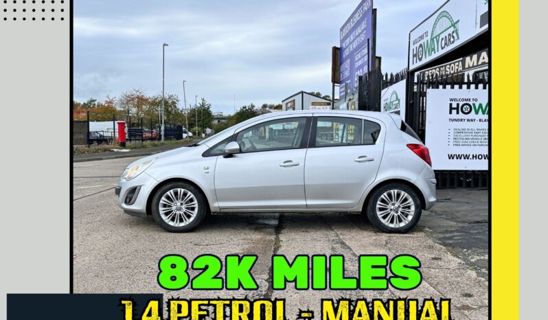 
								✅1.4 Petrol-Manual✅2012 Vauxhall Corsa_12m MOT_82k Miles_Service Hstry@Bargain Price full									