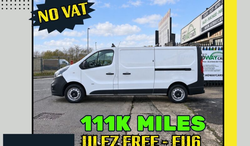 
								✅1.6 Diesel-Manual✅2017 Vauxhall Vivaro 2.9 Tn-LWB Van-ULEZ Free_11m MOT_111k Miles_P-Snsrs_NO VAT. full									