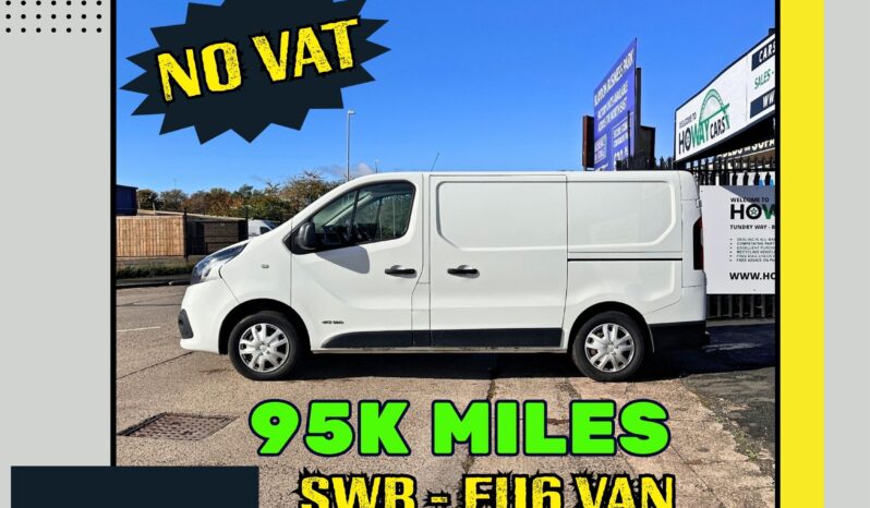 
								✅1.5 Diesel-Manual✅2017 Renault Trafic SWB-ULEZ Free_07m MOT_95k Miles_B’tooth_Parking Sensors_3 months Warranty*_ No VAT_ full									
