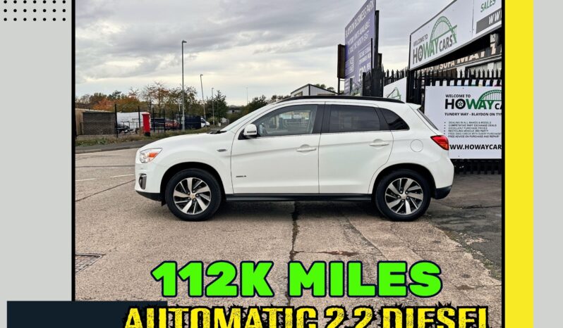 
								✅AUTOMATIC 4WD✅2.2 DIESEL 2014 Mitsubishi ASX_10m MOT_109k Miles_Luxury Specs_Full Options_x2 Keys_3 month Warranty* full									