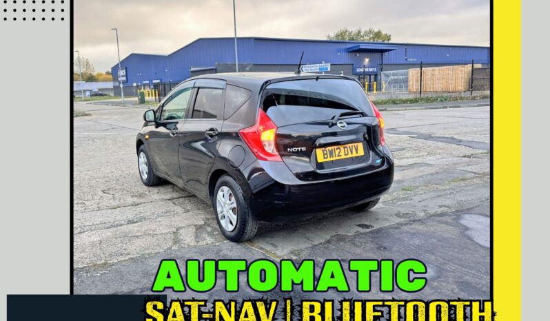 
								✅AUTOMATIC 1.2 Petrol✅2012 Nissan Note_07m MOT_78k Miles_Sat-Nav_B’tooth_HD Rev Camera_x2 Keys_Japan Import Quality @ Bargain Price. full									