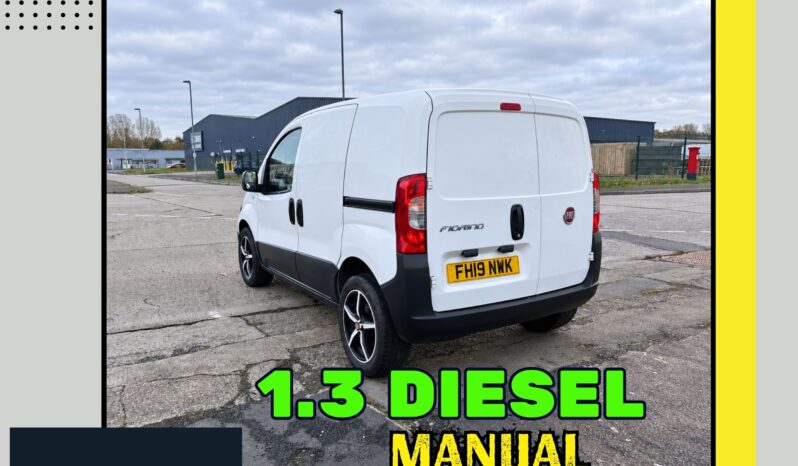 
								✅1.3 Diesel-Manual✅2019 Fiat Fiorino Crew Cab 5 Seats_54k Miles_08m MOT_Srvc Hstry_ULEZ Free_3m Warranty_NO VAT full									