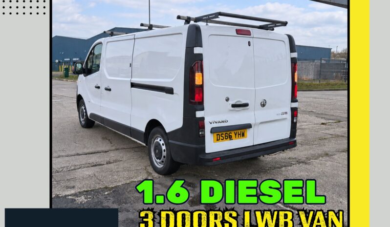
								✅1.6 Diesel-Manual✅2017 Vauxhall Vivaro 2.9 Tn-LWB Van-ULEZ Free_11m MOT_111k Miles_P-Snsrs_NO VAT. full									