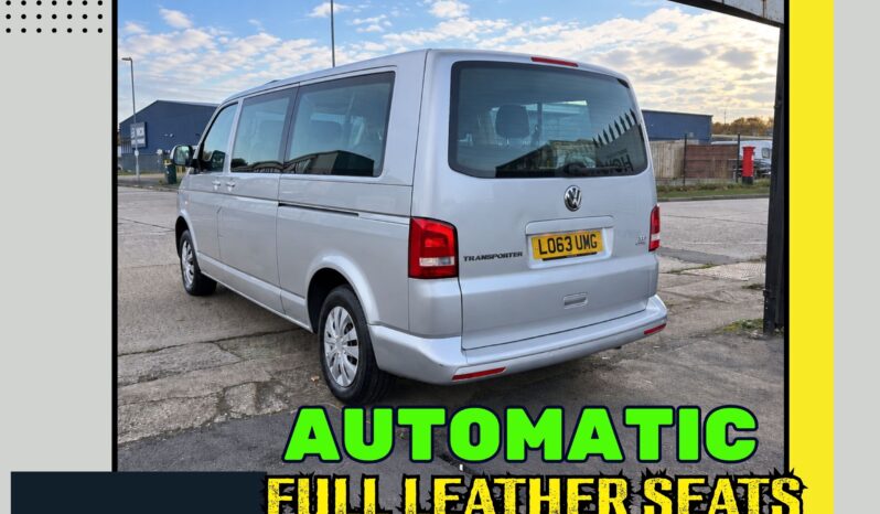 
								✅AUTOMATIC 2.0 Diesel✅LWB 9 SEATER Bus_2014 VW Transporter Shuttle _12m MOT_211k Miles_Full Leather_NO VAT full									