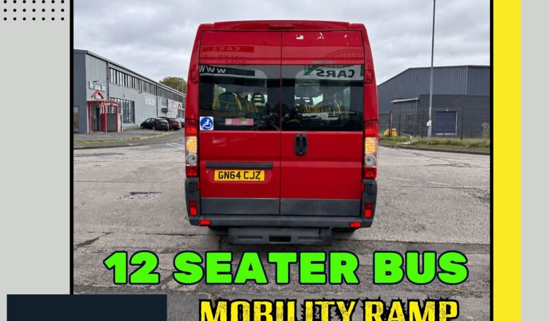 
								✅12 SEATER – XLWB Bus✅2014 Fiat Ducato 2.3 Diesel_40k Miles_Mobility Ramp_NO VAT full									