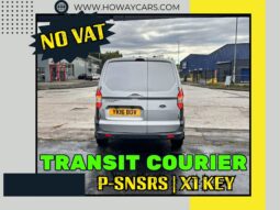 
										✅ 1.5 Diesel-Manual ✅ 2016 Ford Transit Courier_12m MOT_98k Miles_Sat-Nav_B’tooth_ P-Snsrs_NO VAT full									