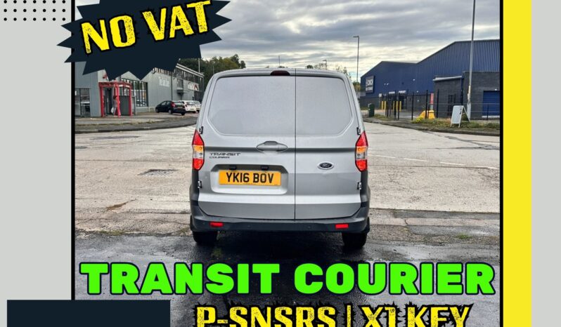 
								✅ 1.5 Diesel-Manual ✅ 2016 Ford Transit Courier_12m MOT_98k Miles_Sat-Nav_B’tooth_ P-Snsrs_NO VAT full									