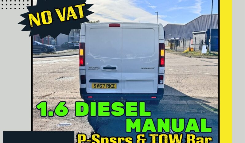 
								✅1.5 Diesel-Manual✅2017 Renault Trafic SWB-ULEZ Free_07m MOT_95k Miles_B’tooth_Parking Sensors_3 months Warranty*_ No VAT_ full									