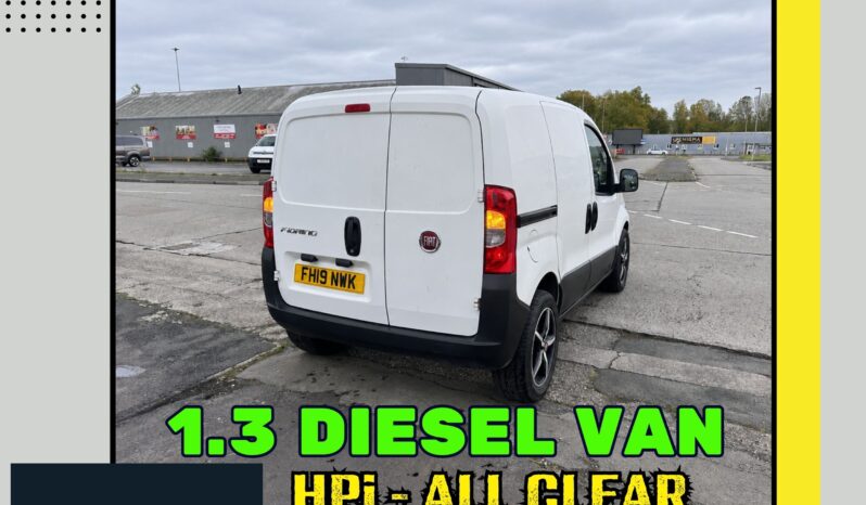 
								✅1.3 Diesel-Manual✅2019 Fiat Fiorino Crew Cab 5 Seats_54k Miles_08m MOT_Srvc Hstry_ULEZ Free_3m Warranty_NO VAT full									