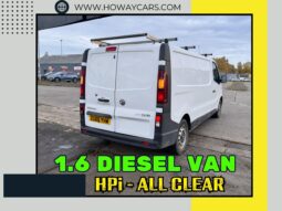 
										✅1.6 Diesel-Manual✅2017 Vauxhall Vivaro 2.9 Tn-LWB Van-ULEZ Free_11m MOT_111k Miles_P-Snsrs_NO VAT. full									
